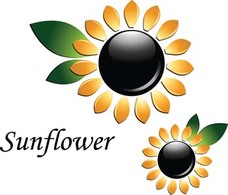 3d Sun Flower Vector, Flower Vector Ai, 3d Vector Ai Illustrator, Adobe Illustrator Photoshop 3d ...