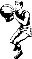 Basketball Player clip art