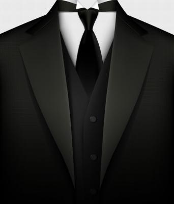 Black Suit Vector
