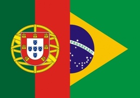 Brazil Flags Portugal