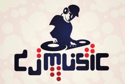 Dj Music Vector Logo