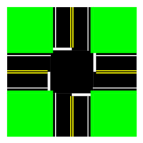 Four Way Intersection