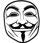 Guy Fawkes Anonymous Mask Vector