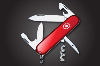 Realistic Swiss Knife Vector