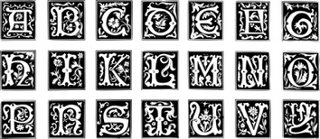 Set Font Text Letter Letters Decorative Decoration