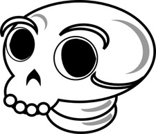 Skull clip art