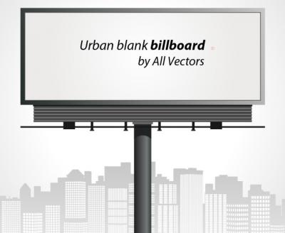 Urban Blank Billboard