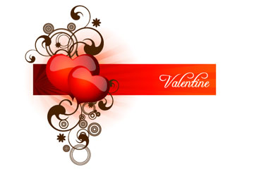 Valentine Heart Banner