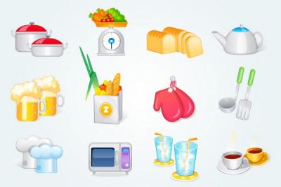 Vector Cooking Icons