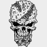 Weekly Freebie #2: Vector Skull from Pixel77 & How Itâ€™s Made
